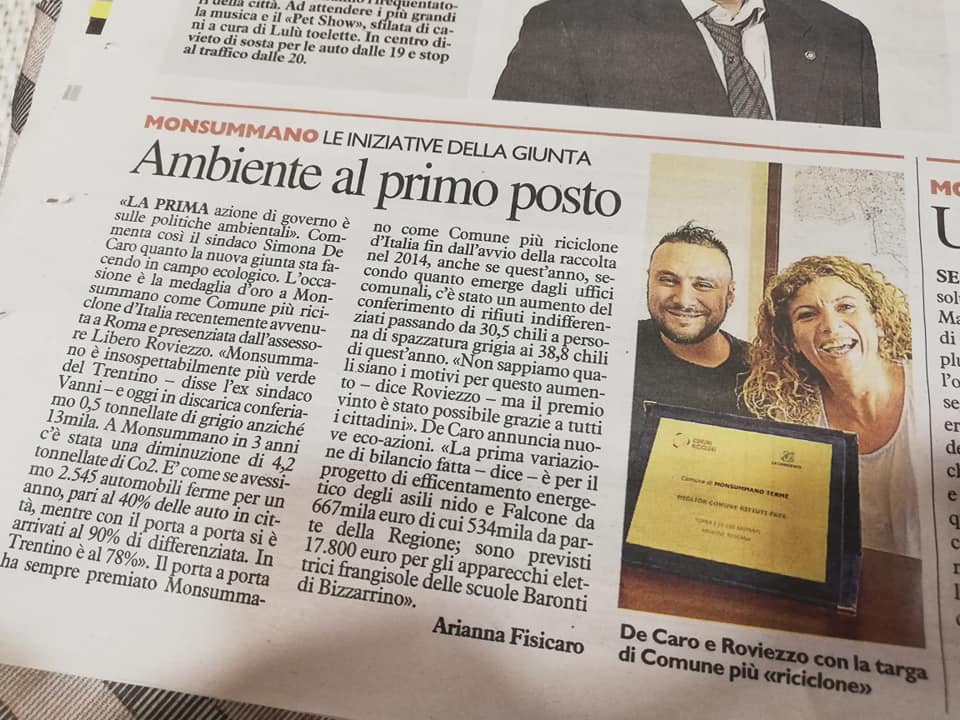 Articolo "La Nazione"